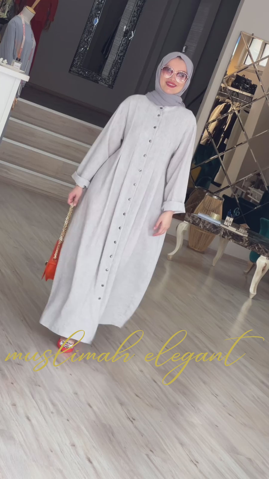 abaya robe élégant